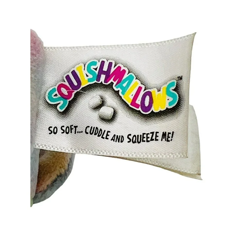 Kellytoy‎ Squishmallows Esmerelda Clip On Keychain Backpack 2019 Unicorn Tie Dye